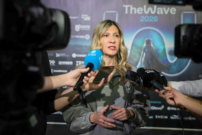 La vicepresidenta del Gobierno de Aragón en funciones, Mar Vaquero, hace balance de 'The Wave' 2026.