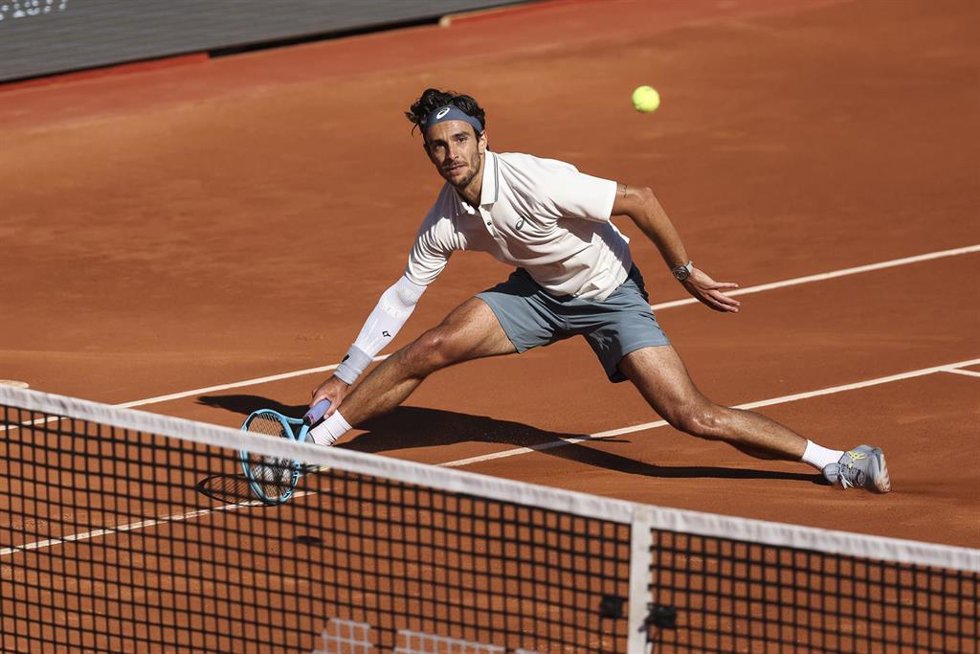 El italiano Lorenzo Musetti en el Barcelona Open Banc Sabadell-73º Trofeo Conde de Godó