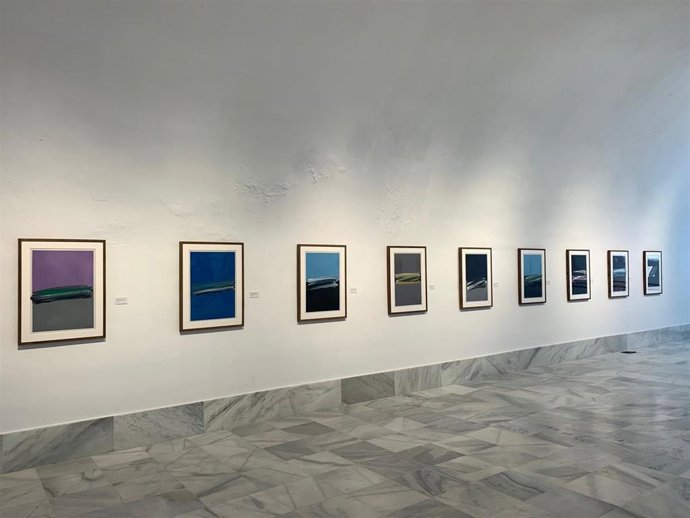 La exposición 'Huellas', del artista Rafael Canogar.