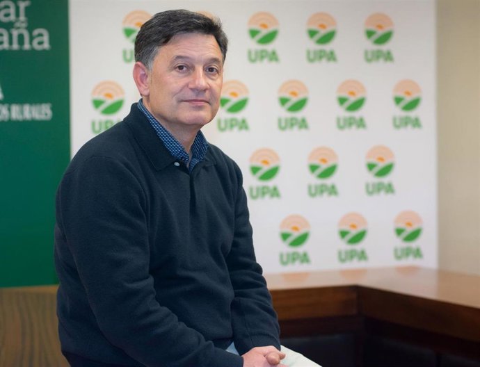 El secretario general de la Unión de Pequeños Agricultores y Ganaderos (UPA) de Castilla-La Mancha, Julián Morcillo