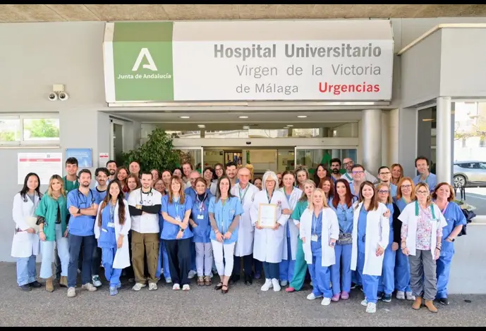 El servicio de Urgencias del Hospital Clínico de Málaga certifica su calidad asistencial