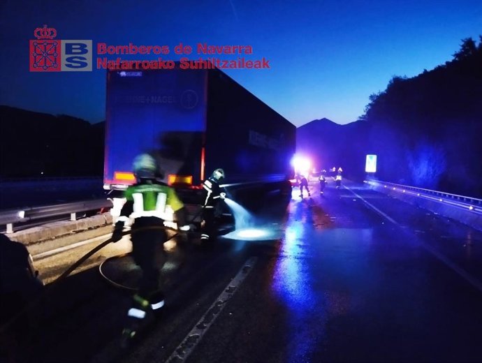 Imagen del accidente.