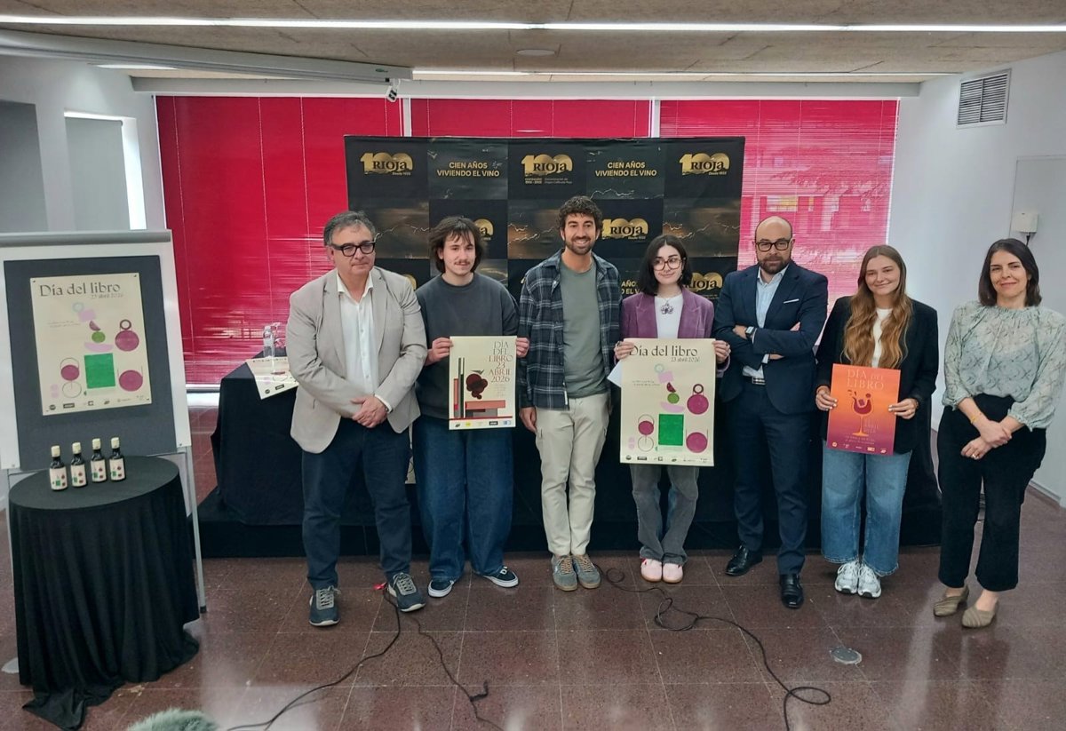 Las librerías riojanas ofrecerán descuentos y 3.200 botellines de la DOCa Rioja para celebrar el Día del Libro