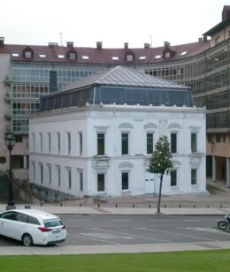 Sede del Colegio Oficial de Arquitectos de Asturias (COAA), en Oviedo.