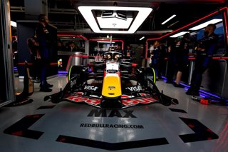 El monoplaza de Oracle Red Bull Racing RB22, para la temporada 2026 de Fórmula 1, en el GP de Japón.