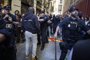 El intento de boicot del acto de Vox en Granada deja un detenido por atentado a la autoridad y varios identificados