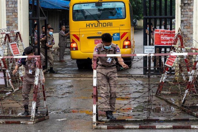 Archivo - Imagen de archivo de una prisión de Birmania.