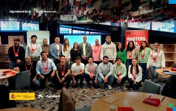 Representantes de las startups seleccionadas