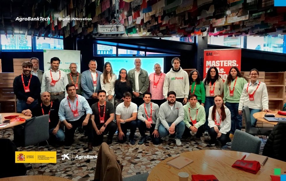 Representantes de las startups seleccionadas