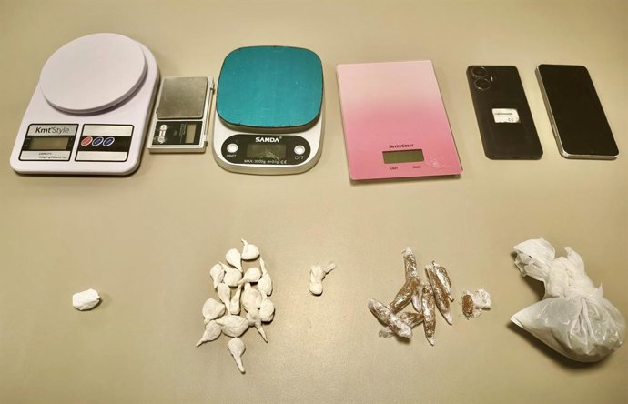 Droga intervinguda al punt de venda 