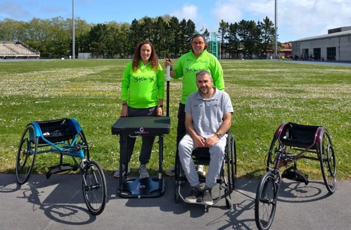 Miembros del Club Atletismo Aquila