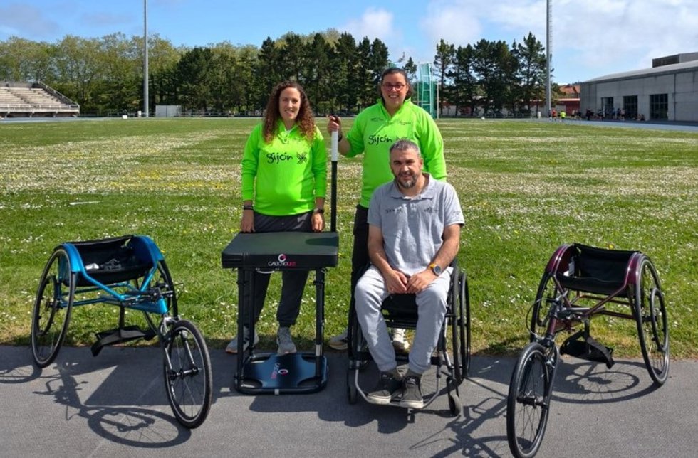 Miembros del Club Atletismo Aquila