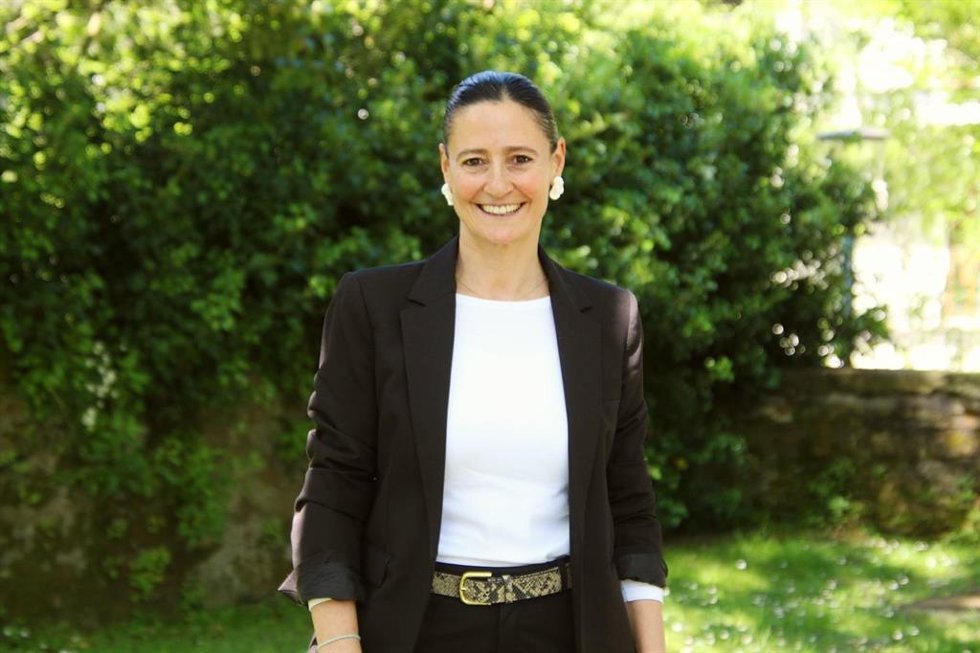 La alcaldesa de Durango y candidata a la reelección, Mireia Elkoroiribe.