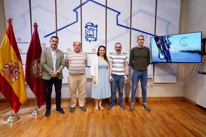 Presentación de la marcha de la Colección Cicloturística que se celebrará en Tudela de Duero.