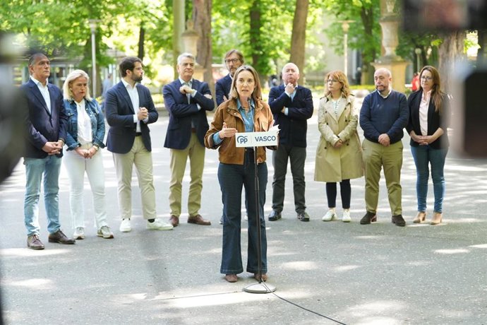 Gamarra ha participado en un acto del PP en Vitoria-Gasteiz