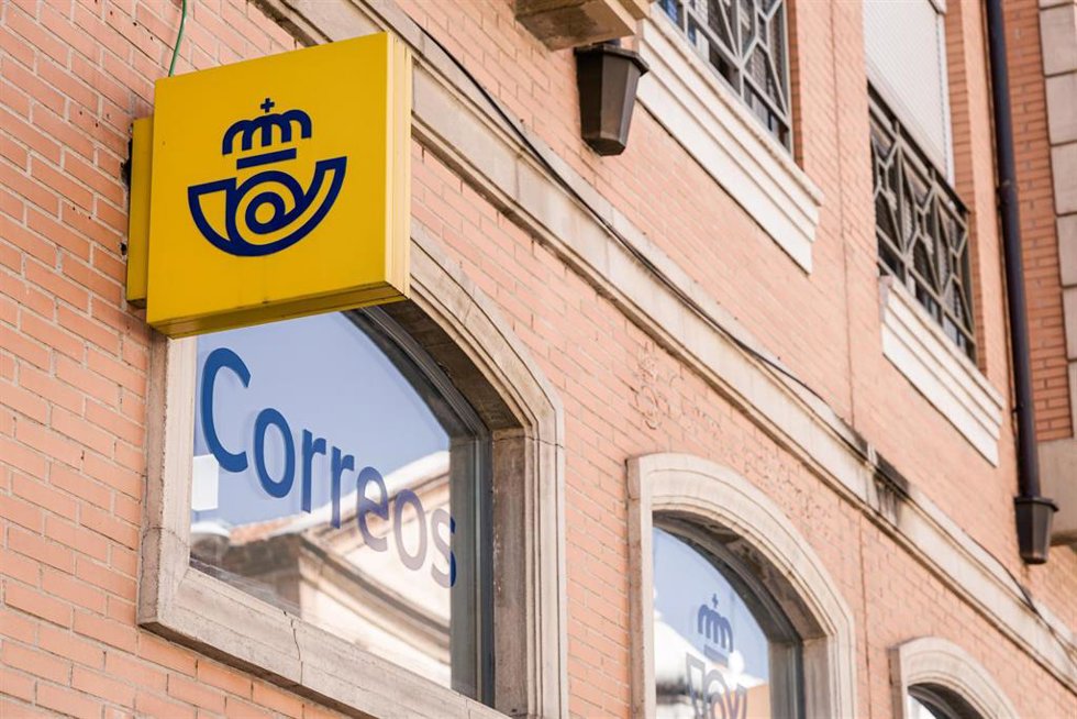 Oficina de Correos de Palos de la Frontera, a 16 de abril de 2026, en Madrid (España). 