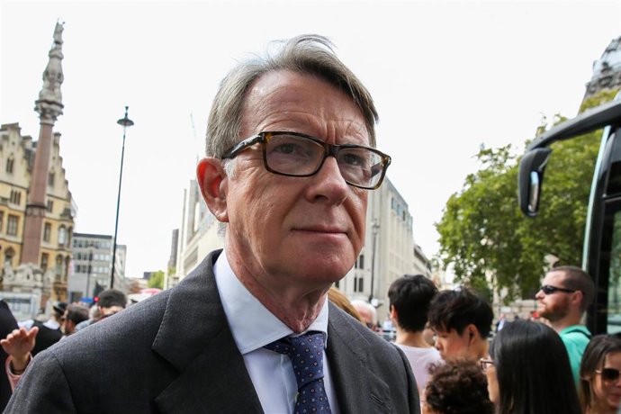 Archivo - Lord Peter Mandelson, ex embajador de Reino Unido en Estados Unidos
