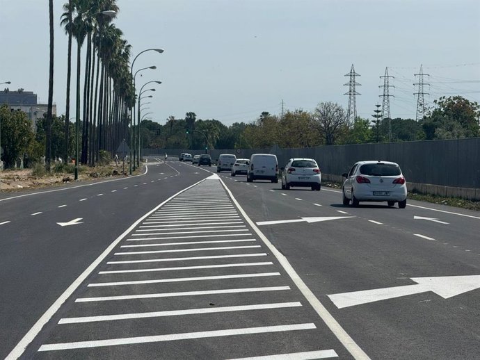 La Carretera de Su Eminencia tras la repavimentación.
