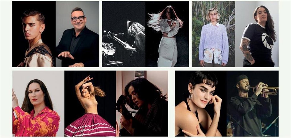 Artistas participantes en la tercera edición del ciclo 'ImproVables' de Fundación Unicaja en Almería.