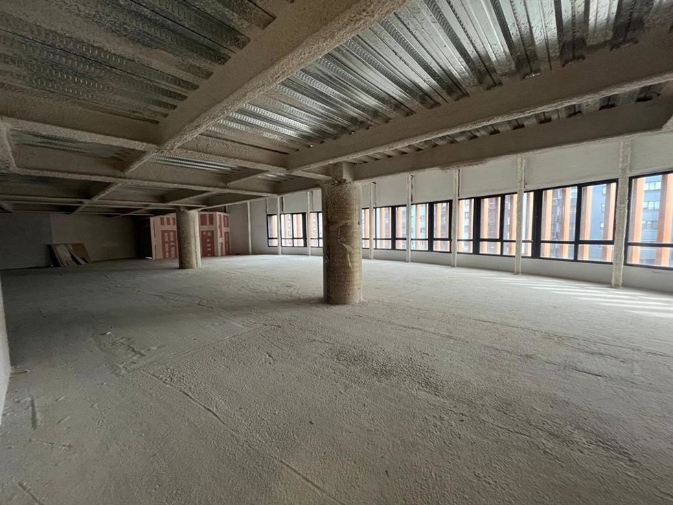 Obras de la nueva saladel Palacio Europa de Vitoria
