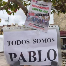 Movilización de apoyo al conductor agredido.