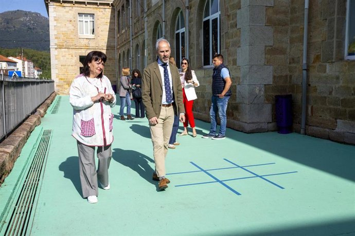 Renovación del patio exterior.