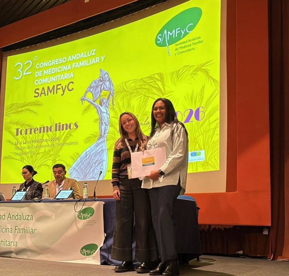 Recogida del premio