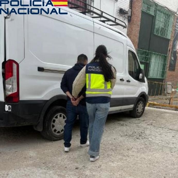 Imagen de uno de los detenidos en la operación Paquete