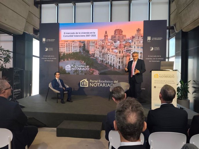 Presentacióbn del Portal Estadístico del Notariado en València