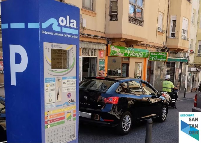 Parquímetro en Santander