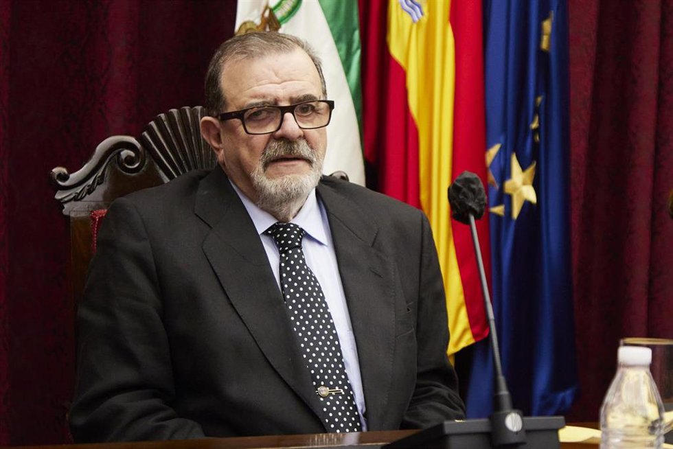 Archivo - El expresidente de la Junta de Andalucía José Rodríguez de la Borbolla, en una foto de archivo.