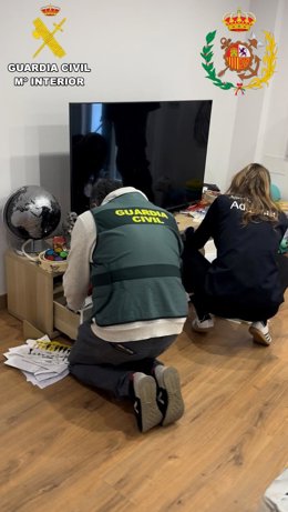 Imagen de uno de los registros en la operación que investiga al exalcalde de Trabanca