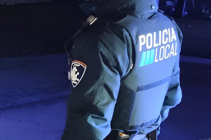 Un agente de la Policía Local de Palma.