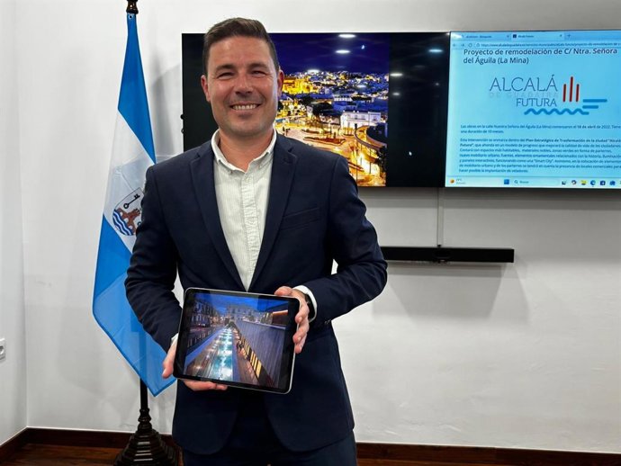 El delegado de Urbanismo y Planificación Estratégica en el Ayuntamiento de Alcalá de Guadaíra, Jesús Mora.