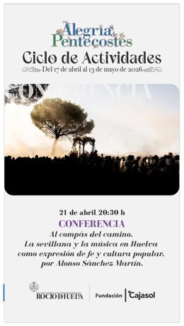Cartel de conferencia 'Al compás del camino'.