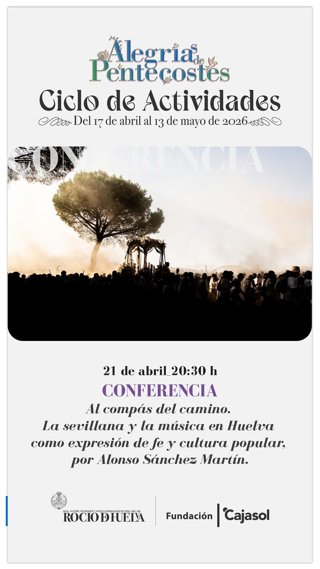 Cartel de conferencia 'Al compás del camino'.