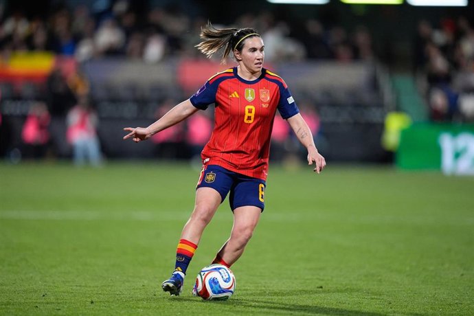 Archivo - La jugadora de la selección española Mariona Caldentey.
