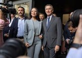 Foto: Feijóo respalda a Corina Machado: España debe estar con la libertad y no "con la dictadura escondida en Barajas"