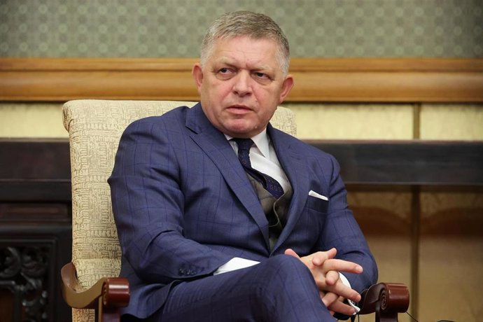 Archivo - El primer ministro de Eslovaquia, Robert Fico