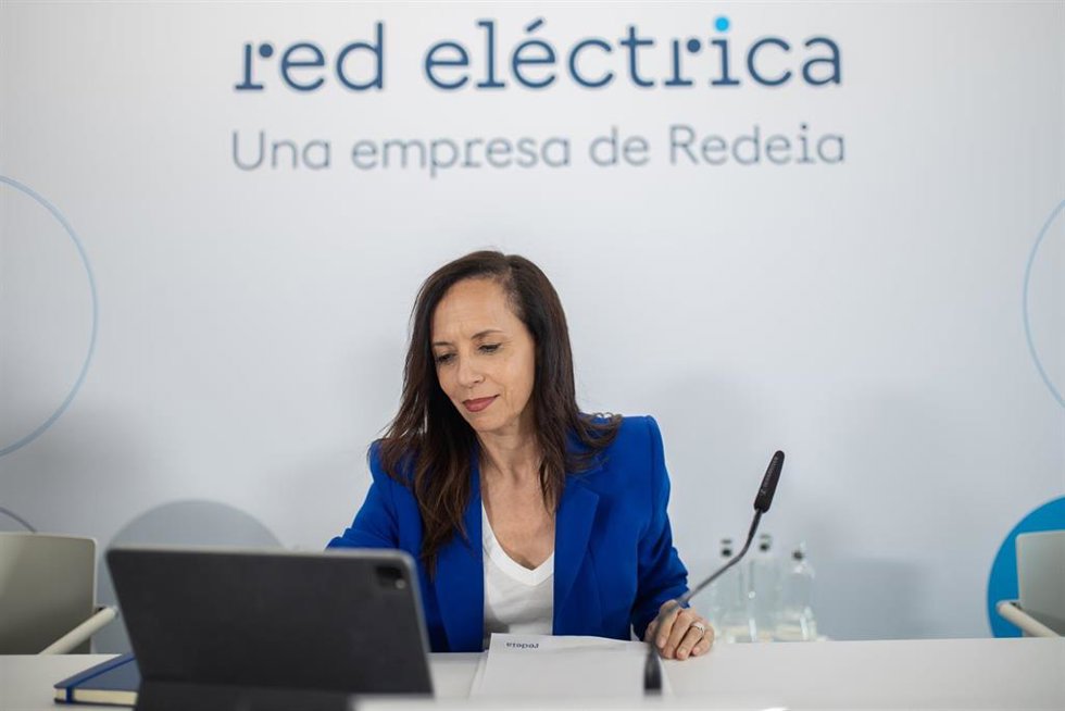 Archivo - La presidenta no ejecutiva de Redeia, Beatriz Corredor