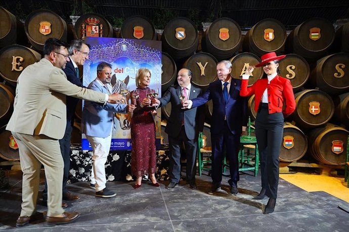 La alcaldesa de Jerez (Cádiz), María José García Pelayo, en la presentación de la Feria del Caballo 2026.