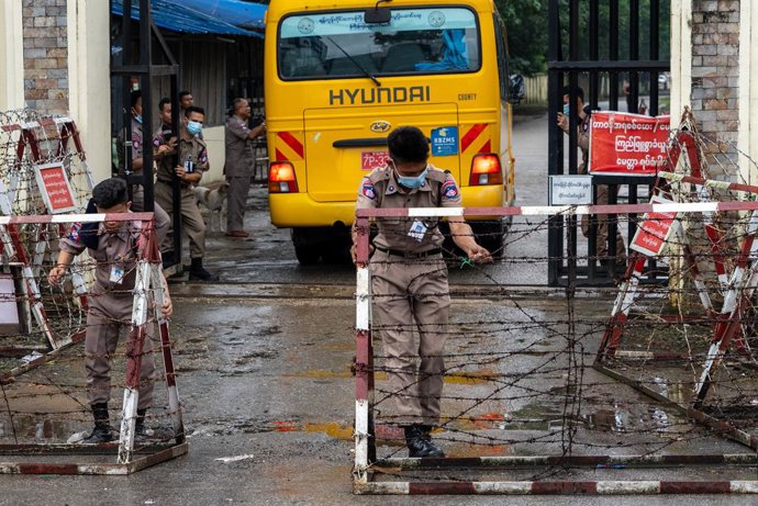 Archivo - Imagen de archivo de una prisión de Birmania.