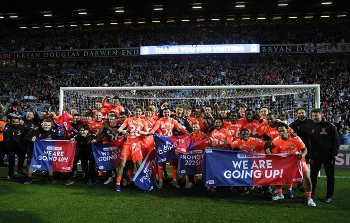 Coventry City celebra su ascenso a la Premier