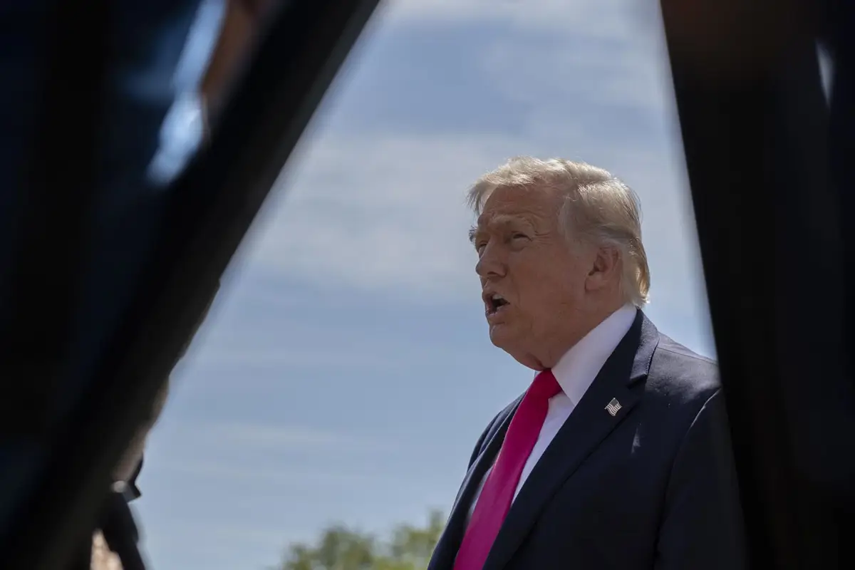 El presidente estadounidense, Donald Trump