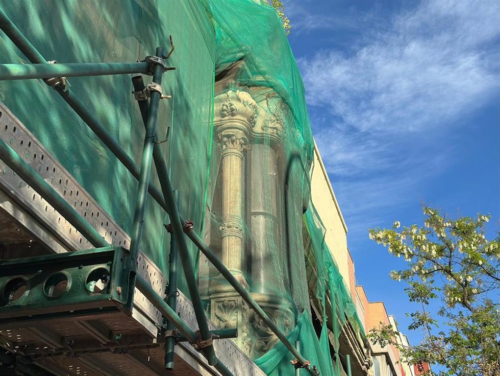 El edificio modernista situado en la avenida de la Albufera número 3