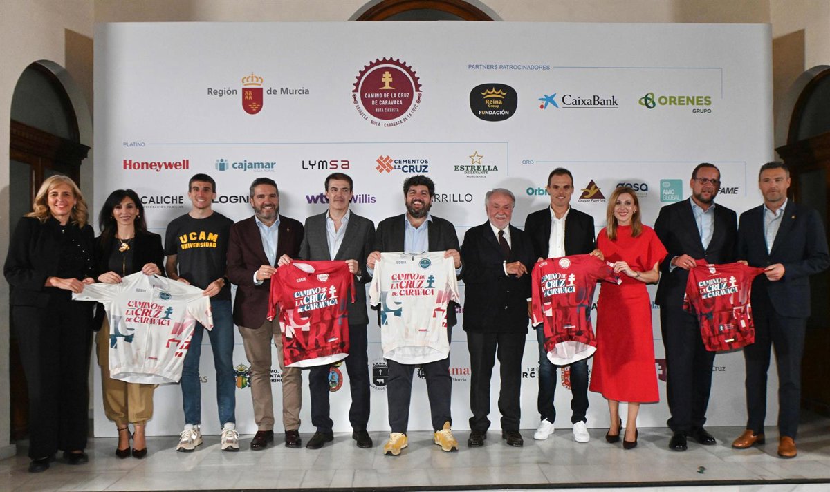 López Miras respalda la primera Ruta Ciclista Camino de la Cruz, organizada por CEO Congress