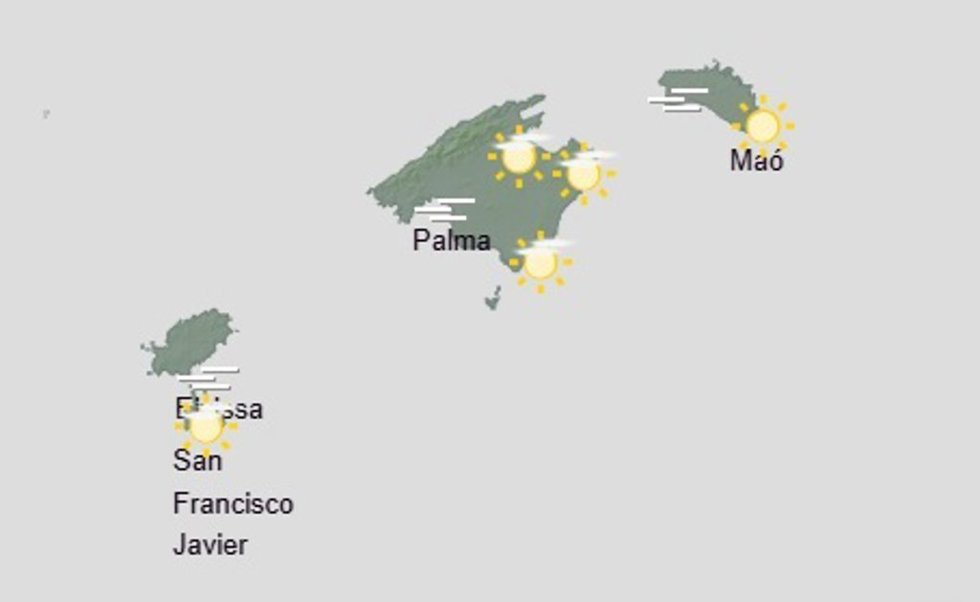 El tiempo hoy, sábado 18 de abril, en Baleares.