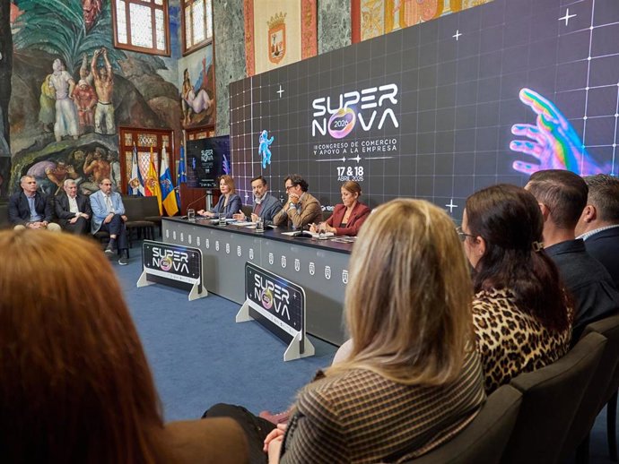 Presentación de la edición 2026 del Congreso 'Supernova', en el Cabildo de Tenerife