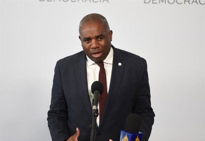O vice-primeiro-ministro do Reino Unido, David Lammy