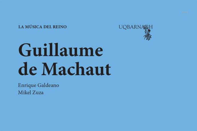 Cubierta del libro de Guillaume de Machaut.